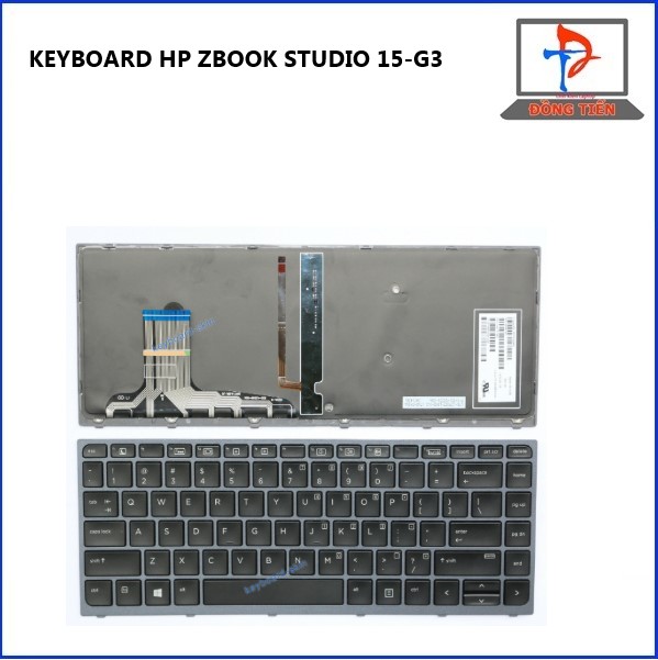 KEYBOARD HP ZBOOK STUDIO 15-G3 LED ZIN 